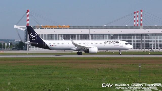Airbus A321neo - Lufthansa D-AIEJ - Takeoff At Munich Airport [2160p]