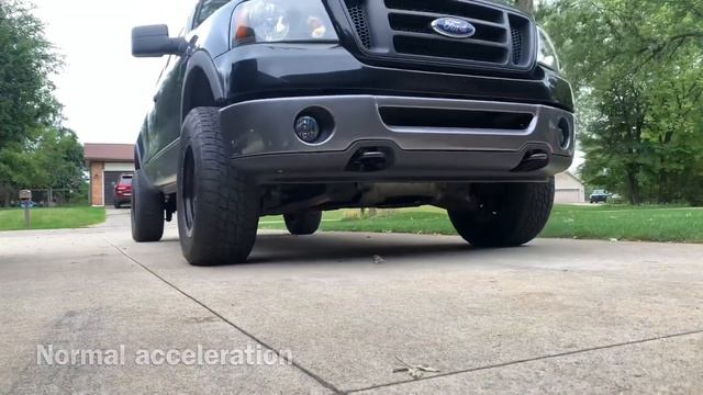 2007 Ford F-150 5.4 3v MBRP 3” Turn Down Exhaust Sounds смотреть онлайн