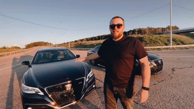 ЧТО ЛУЧШЕ КРОУН ИЛИ КРАУН? | TOYOTA - CROWN ATHLETE VS CROWN RS 2500cc HYBRIDE #crown #японскийавто