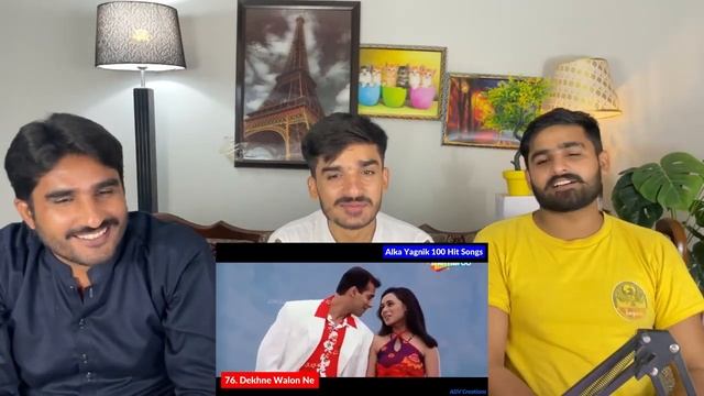 Top 100 Songs Of Alka Yagnik | Random 100 Hit Songs Of Alka Yagnik |PAKISTANI REACTION смотреть онлайн