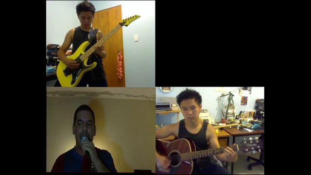 Metallica - fade to black (guitars + vocal collaboration COVER!) смотреть онлайн