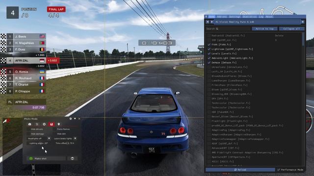 Assetto Corsa - Test PP Filter ILP V7.52 + Reshade