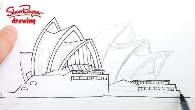 How to Draw Sydney Opera House смотреть онлайн