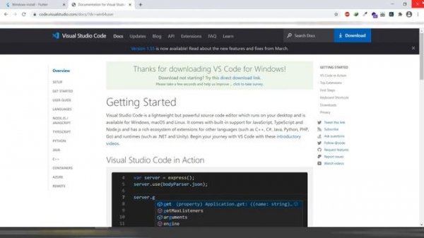 Dart - Install Dart SDK and setup Visual Studio Code, Dart Language Environment Setup and VS Code
