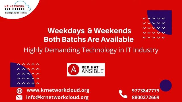 Ansible Online Training | Ansible Training | KR Network Cloud