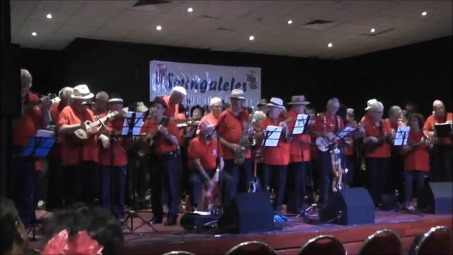 Springstrum 2015 - Swingaleles - Lookin' Out My Back Door смотреть онлайн