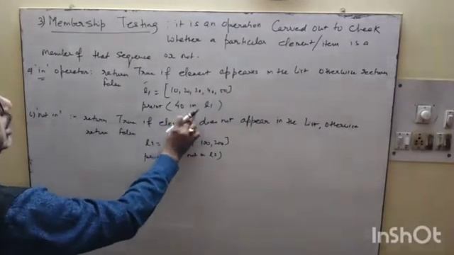 Python | Membership Testing | class 11 IP смотреть онлайн