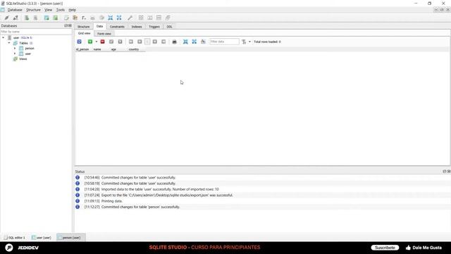 SQLite Studio - Curso para principiantes смотреть онлайн