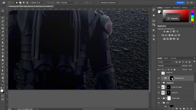 Make a portal in Photoshop | Speed Art смотреть онлайн