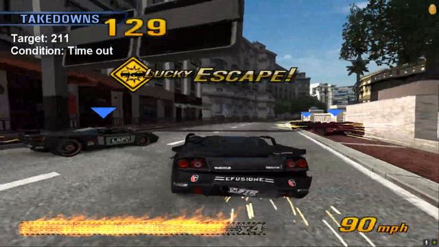 Burnout 3 | 261 Takedowns | Riviera Southbound Road Rage | Super Type 2 (Time out) смотреть онлайн