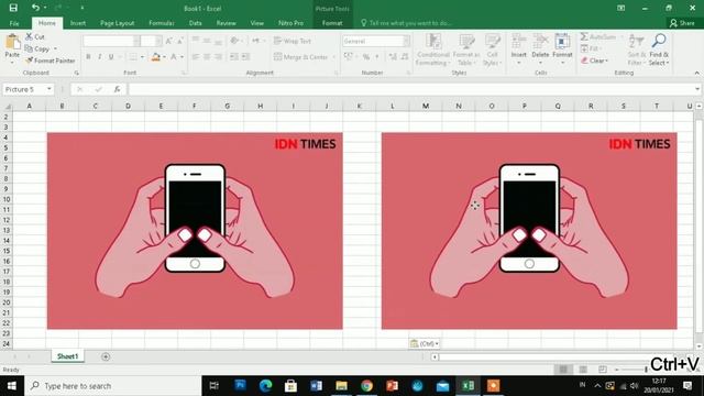 Cara Menghapus Background Gambar atau Foto di Microsoft Excel смотреть онлайн
