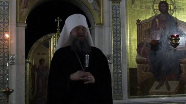 Архипастырское слово митрополита Екатеринбургского и Верхотурского Евгения смотреть онлайн