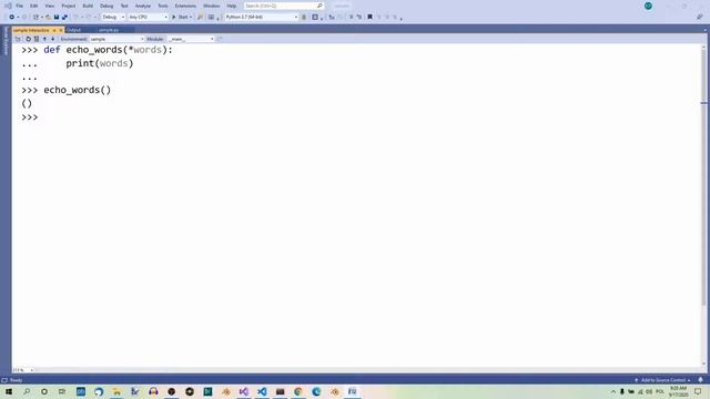 Functions in Python - Arbitrary Number of Positional Parameters смотреть онлайн