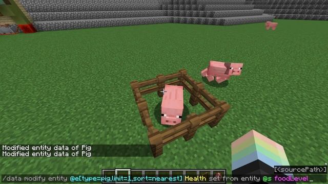 Minecraft Data Command [1.19] Tutorial смотреть онлайн