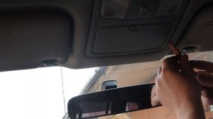 Снятие потолочного ящика на ПРАДО 120