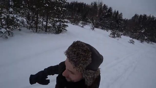 Покатушка в сырой снег. Любишь на снегоходе кататься, люби и обслуживать его! ВЛОГ 58 #шармакс650пр смотреть онлайн