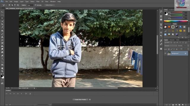 How to outline in Photoshop cs6 tutorial смотреть онлайн
