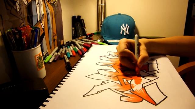 Snak The Ripper Tribute Graffiti Sketch смотреть онлайн