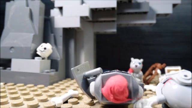 Monty Python and the holy grail: Killer Rabbit Lego stop motion смотреть онлайн