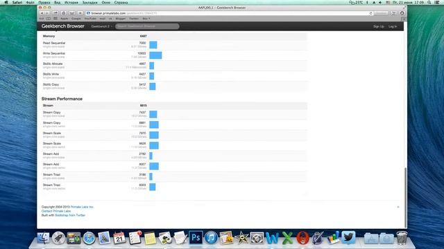 New Mac Pro 2013 Geekbench смотреть онлайн