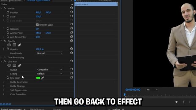 How To REMOVE Green Screen In Premiere Pro