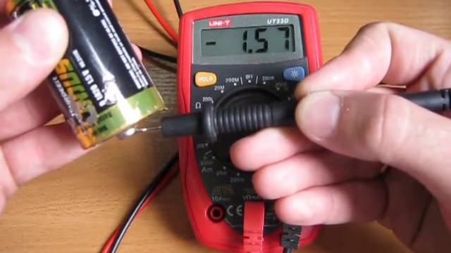 Мультиметр UNI-T UT33D смотреть онлайн
