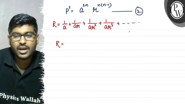 Let S be the sum,the product and R the sum of reciprocals of n terms in a G.P.
Let GP is a, a r, .. смотреть онлайн