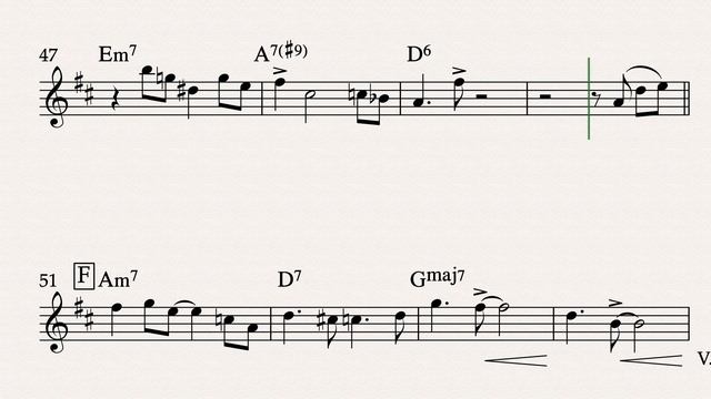 #1 Latin World for Saxophone "So danco Samba" Tenor Saxophone Sheet Music смотреть онлайн