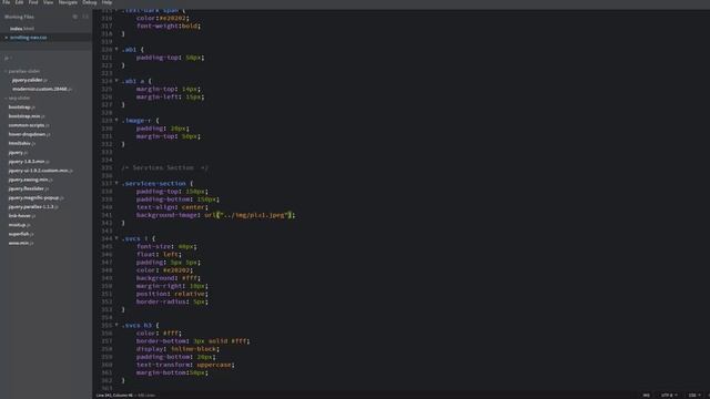 Bootstrap one page scrolling site part 11 - Twitter Bootstrap смотреть онлайн