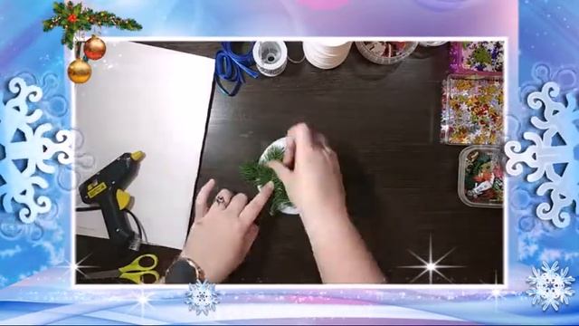 Новогодняя игрушка. Мастер-класс. смотреть онлайн
