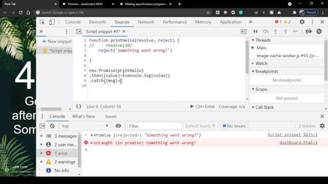 JavaScript Fundamentals-Part2 | Asynchronous JavaScript | Promise | Async/Await смотреть онлайн