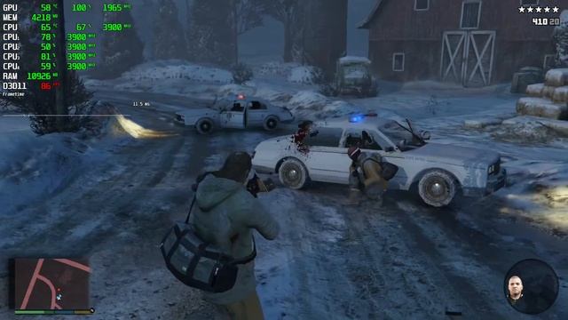 RTX 3060Ti + i3 7100 GTA 5 смотреть онлайн