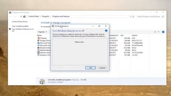 How To Disable NET Framework On Windows 10