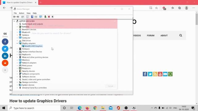 How to update Graphics Drivers in Windows 10 смотреть онлайн
