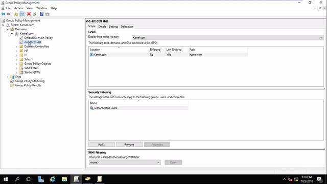 29- Default Domain Policy & Default DC Policy смотреть онлайн