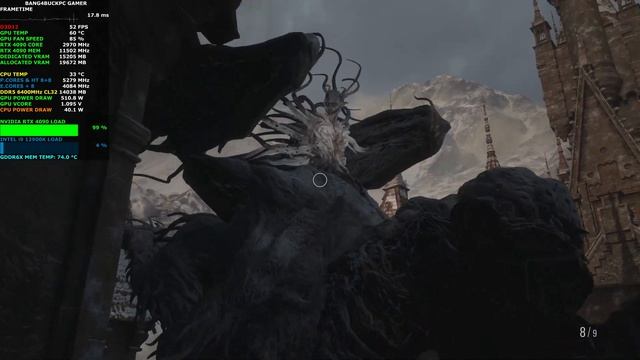 Resident Evil Village High Settings, Ray Tracing 8K | RTX 4090 | i9 12900K 5.3GHz смотреть онлайн