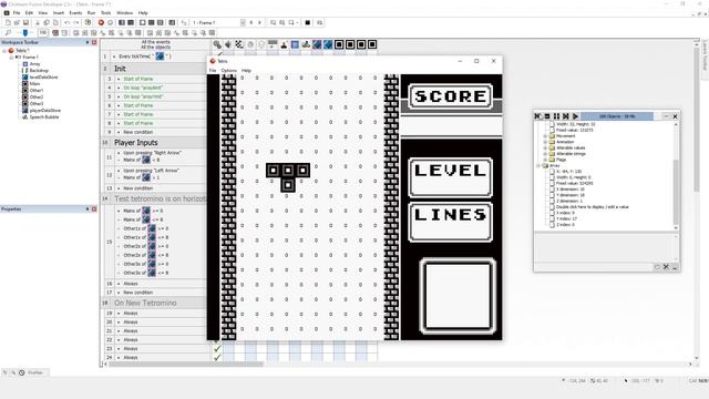 Sort Out Player Controls In Tetris - Clickteam Fusion 2.5 смотреть онлайн