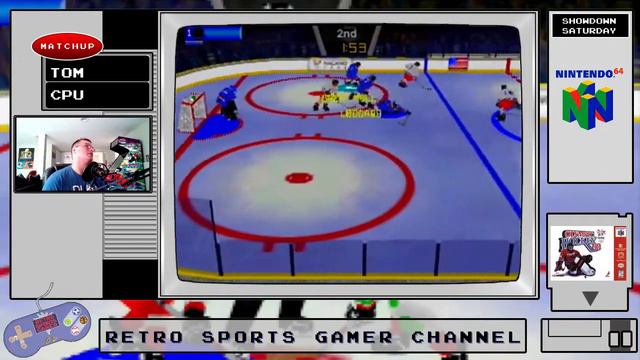 Olympic Hockey Nagano 98 - Nintendo 64 смотреть онлайн
