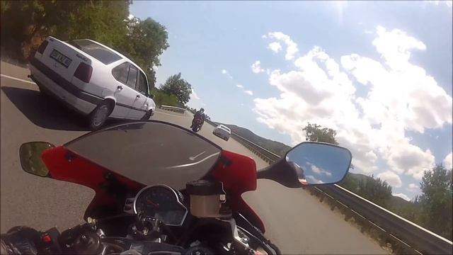 2010 Honda CBR 1000RR HRC And 2013 Honda CBR 1000RR Repsol In Curve Roads