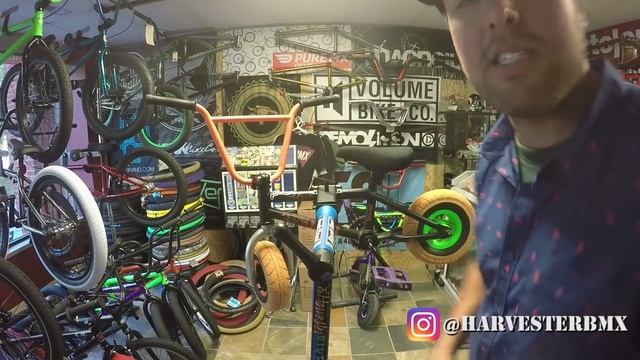 Custom MINI BMX Build @ Harvester Bikes смотреть онлайн