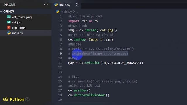 Dùng OpenCV và Python xử lý ảnh #3: Chỉnh sửa ảnh смотреть онлайн