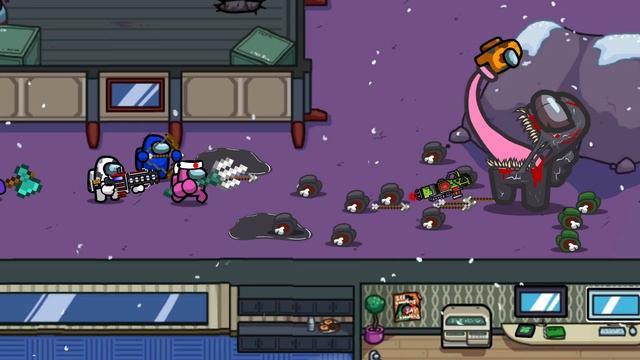 Among Us Zombie Ep 26 BOSS Fight - Animation смотреть онлайн