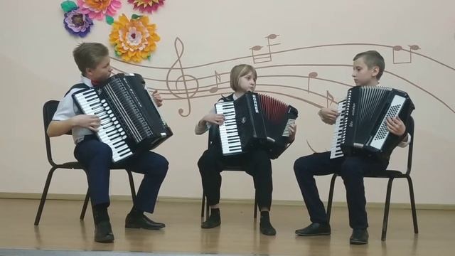 Инструментальный ансамбль Н.Богословский "Московский извозчик" ДМШ Барабинского района смотреть онлайн
