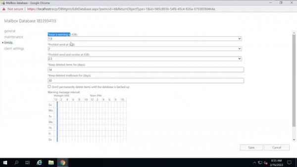How to create and manage Mailbox Database in Exchange Server 2019 | Exchange Server 2019 - Session