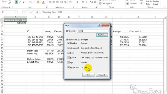 Microsoft Excel 2016 Tutorial for Beginners – How to Use Excel Part 4 смотреть онлайн
