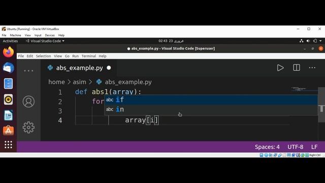 Absolute value of list elements in Python смотреть онлайн
