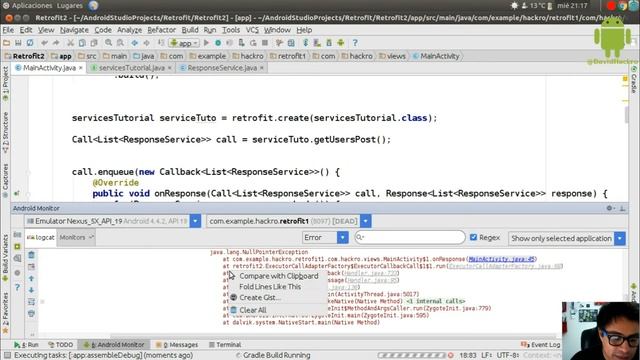 AndroidTutorials | Retrofit 2 | Sync & Async #Retrofit #Android смотреть онлайн
