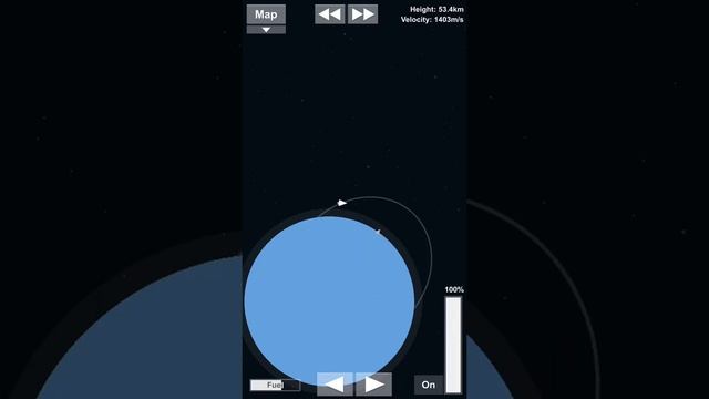 Spaceflight simulator: another SpaceX first stage landing attempt смотреть онлайн