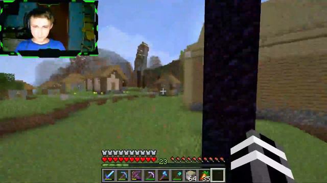 Житель хочет купить у меня мой алмазный меч! смотреть онлайн