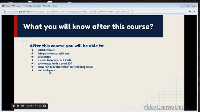 What you will know after course about Compass? смотреть онлайн